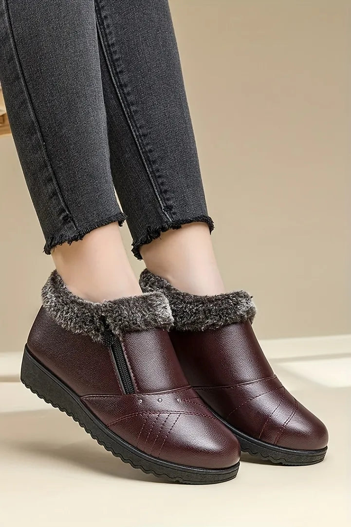 WinterEase™ Thermal Leather Boots
