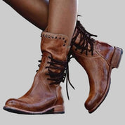 Caithlyn – Vintage Lace-Up Boots