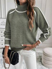 Avalon - Olive Cotton Jumper