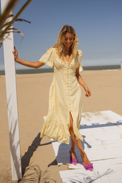 Linnea | Letnia Sukienka Midi