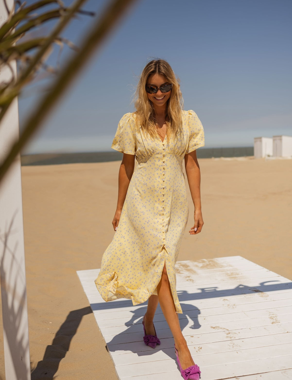 Linnea | Letnia Sukienka Midi