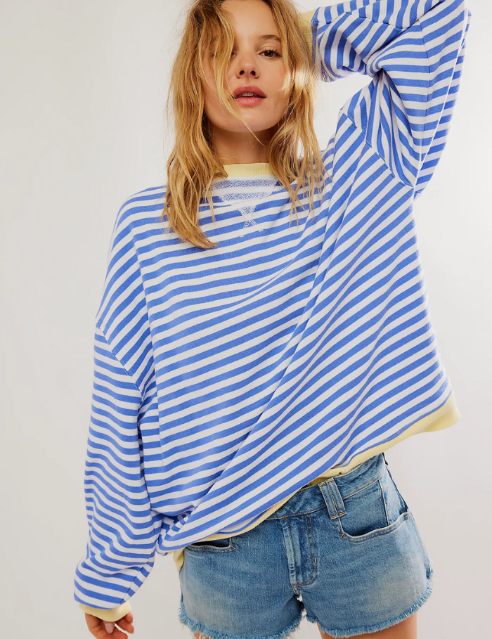 Mana | Pasiasty Oversize'owy Sweter