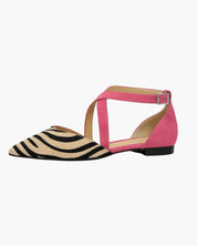 Asilia - Striped Pointed Sandals