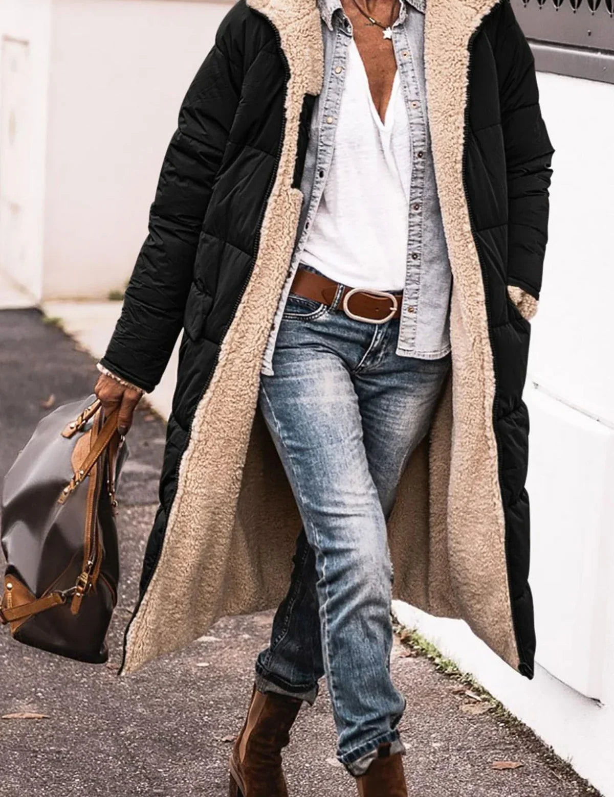 Danuta™ | Stylowy płaszcz dwustronny