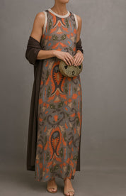 Raffaella | Elegancka długa sukienka