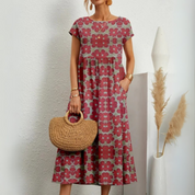 Róża | Elegancka Sukienka Letnia