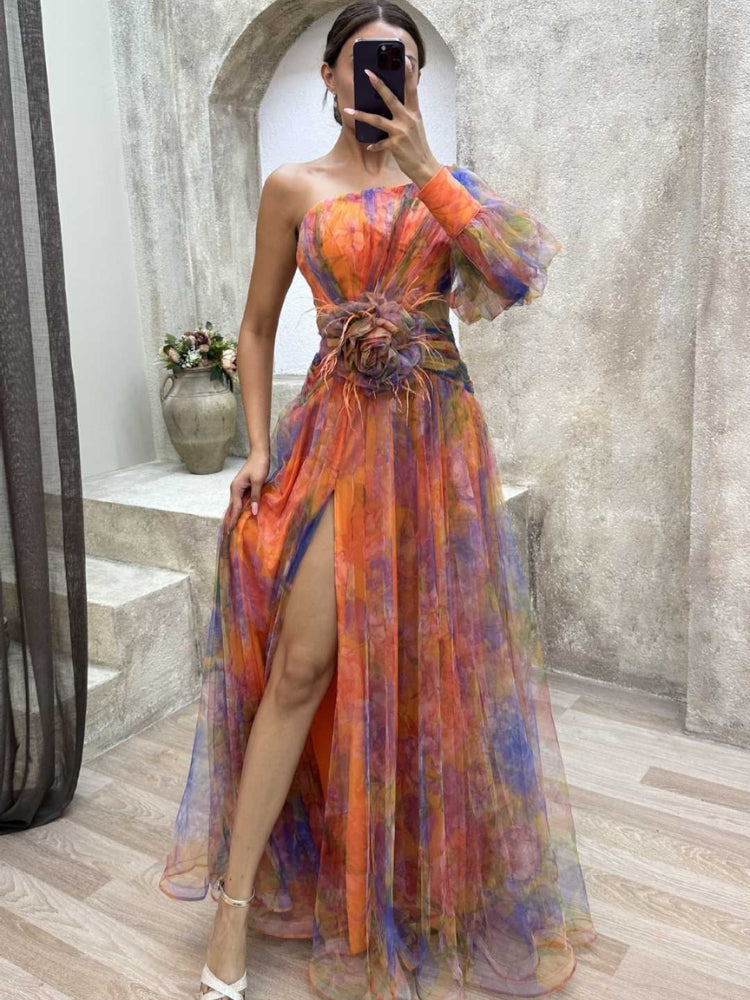 Kayla - Maxi sukienka w kwiaty