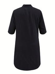 Adele – Button-Down Shirt Dress