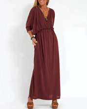 LANI - Sukienka maxi w stylu vintage
