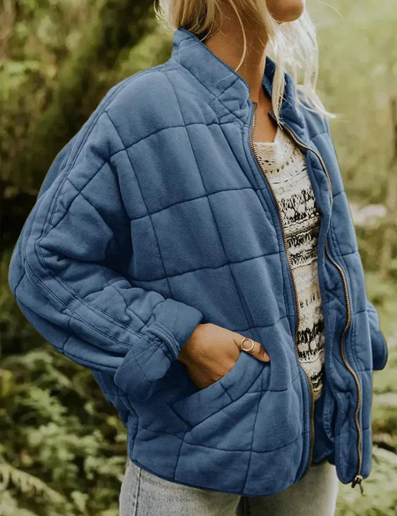 Lidoria™ | Oversizowana Pikowana Kurtka