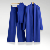 Emilia | Komplet trzyczęściowy z dzianiny Luxe