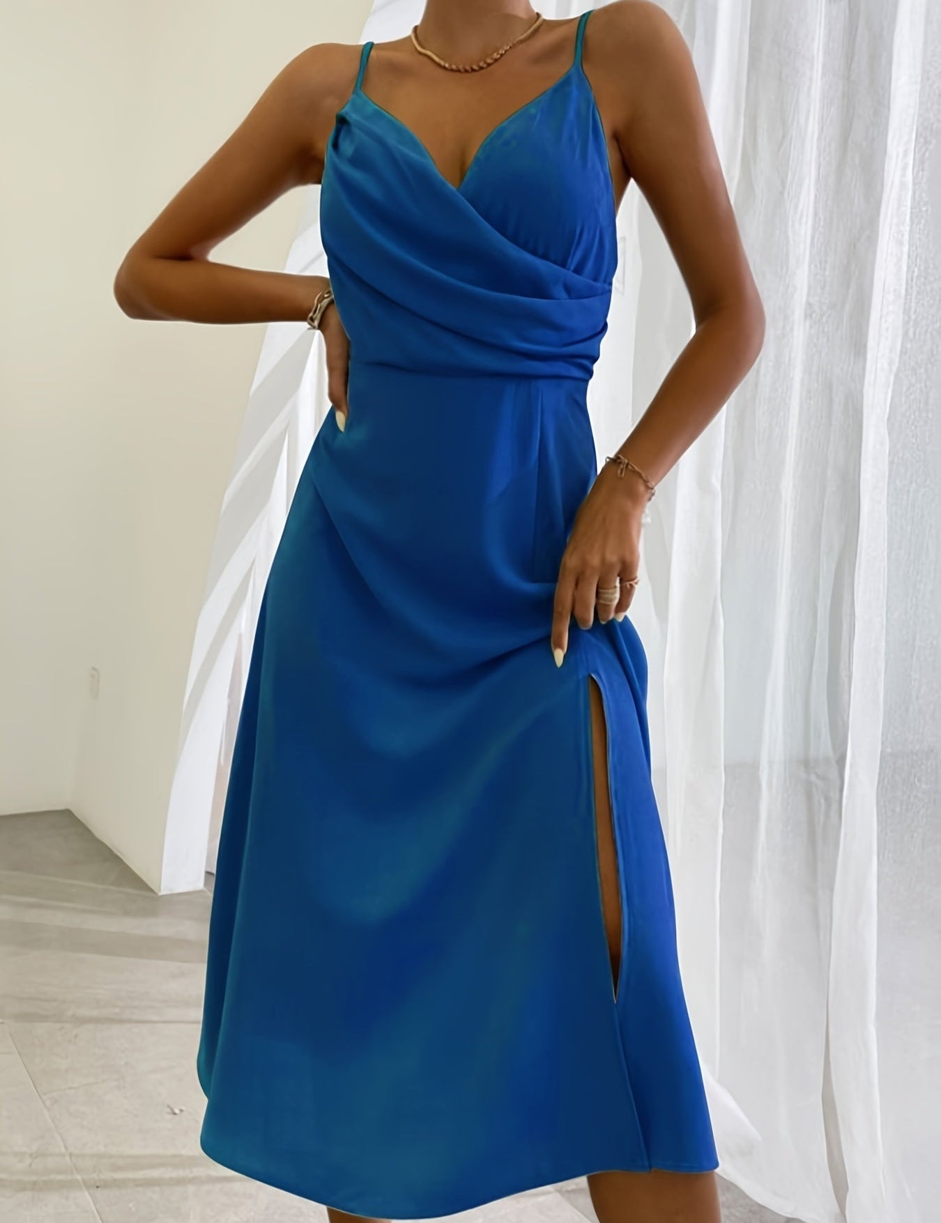 SIRENA – Luksusowa sukienka drukowana