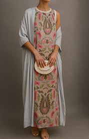 Raffaella | Elegancka długa sukienka