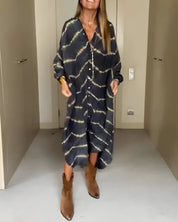 Julia™ | Boho Pasiasta Sukienka Maxi