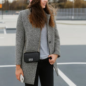 Elżbieta™ – Długa kurtka wełniana