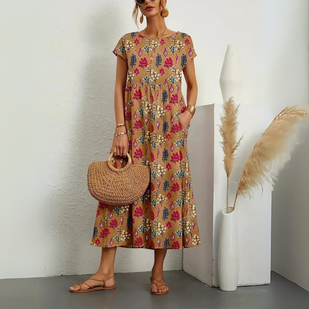 Róża | Elegancka Sukienka Letnia