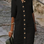 Adele – Button-Down Shirt Dress