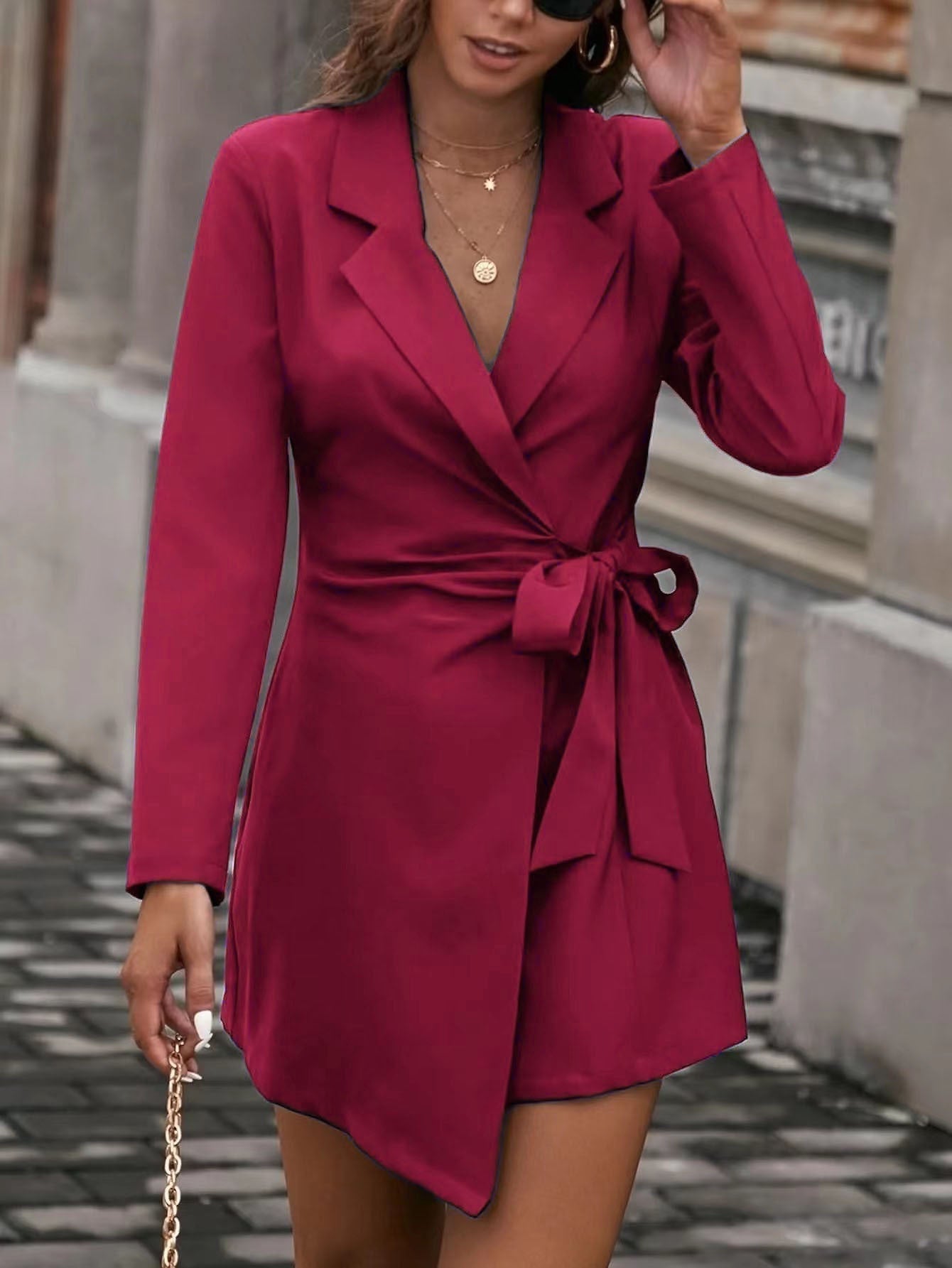 DALVINA – Elegancka Sukienka Blazer