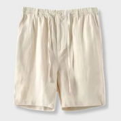 Krótkie spodenki lniane