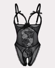 Świąteczne koronkowe mini body