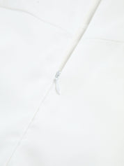 NOMI - Elegancka Długa Sukienka z Półprzezroczystego Chiffonu