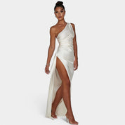 SERENYA – Luksusowa satynowa sukienka wieczorowa