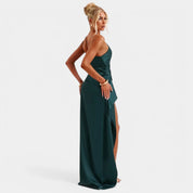 SERENYA – Luksusowa satynowa sukienka wieczorowa