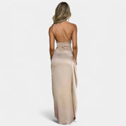 SERENYA – Luksusowa satynowa sukienka wieczorowa