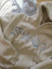 Seashell | Unisex-Sweatshirt z muszelkami