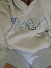Seashell | Unisex-Sweatshirt z muszelkami