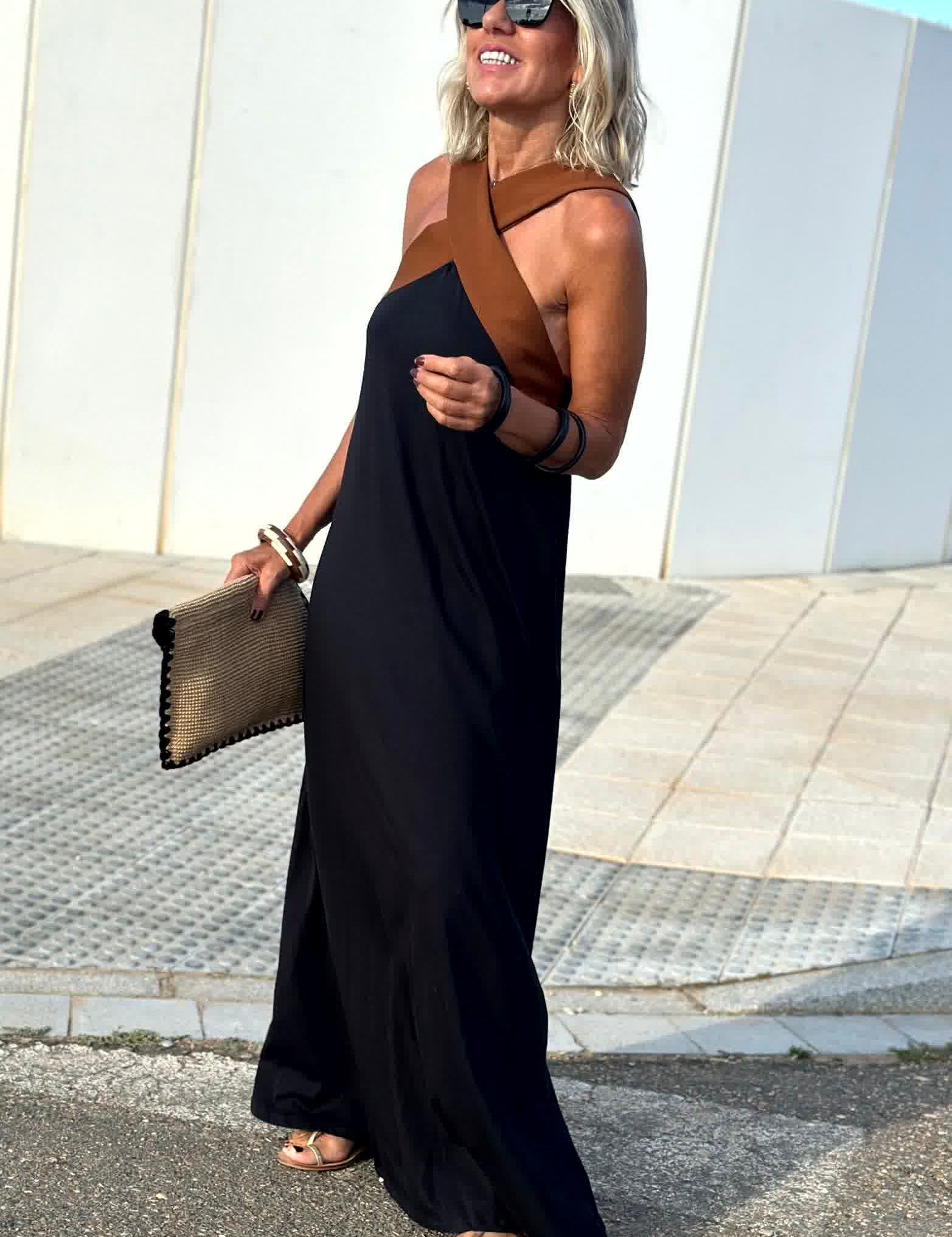 Sienna | Elegancka sukienka bez pleców