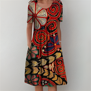 Adeen – Floral Midi Dress