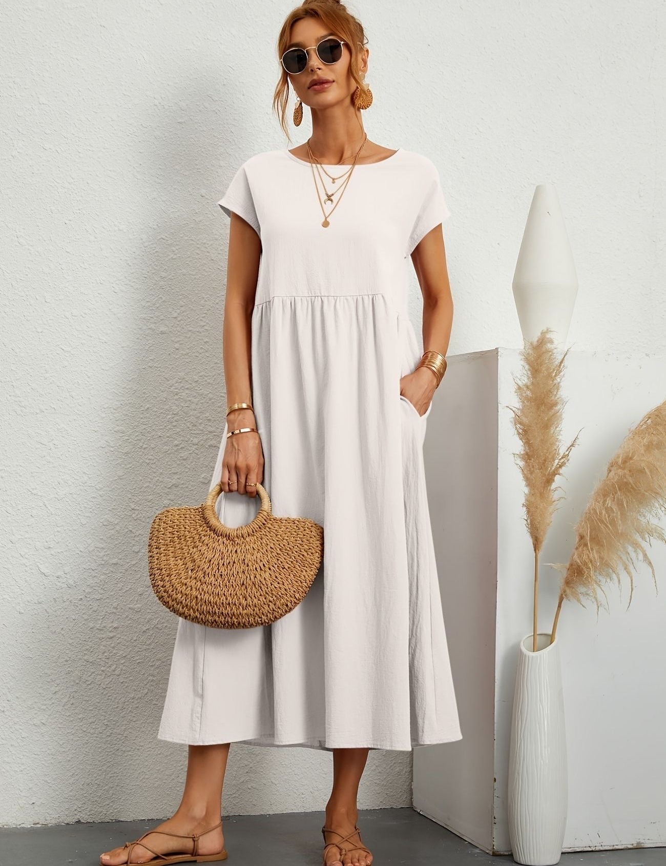 Elena | Lekka wiosenna sukienka