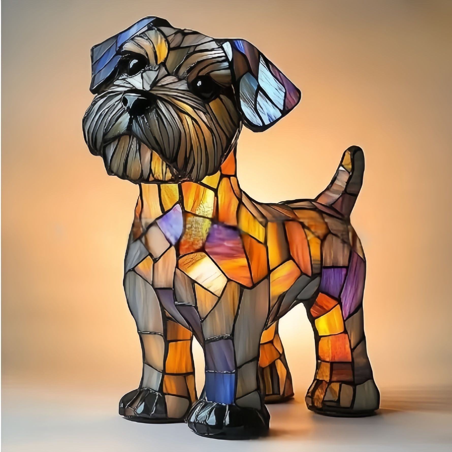Brave Terrier Glow Lamp