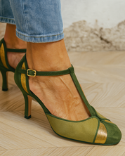Zopria - Heeled Sandals with Ankle Strap