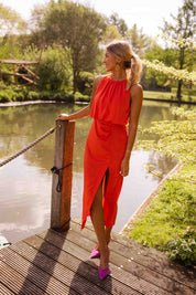 Anavella™ - Elegancka sukienka midi