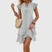 Yvonne - Elegant Floral Dress