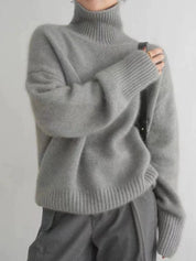 Zoey - Oversized Turtleneck Jumper