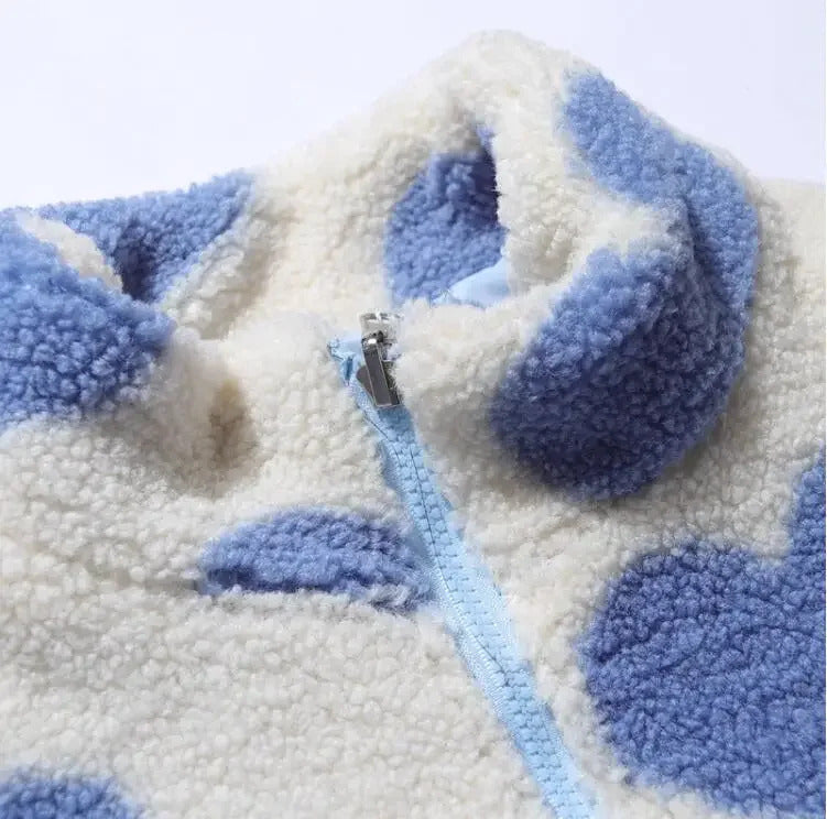 Daria™ | Dwustronna kurtka w serduszka