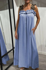 Helen - Elegancka sukienka w panterkę