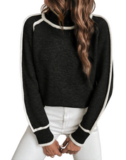 Elle | Przytulny sweter z golfem dla kobiet