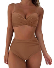 Alma – Eleganckie Bikini z Wysokim Stanem