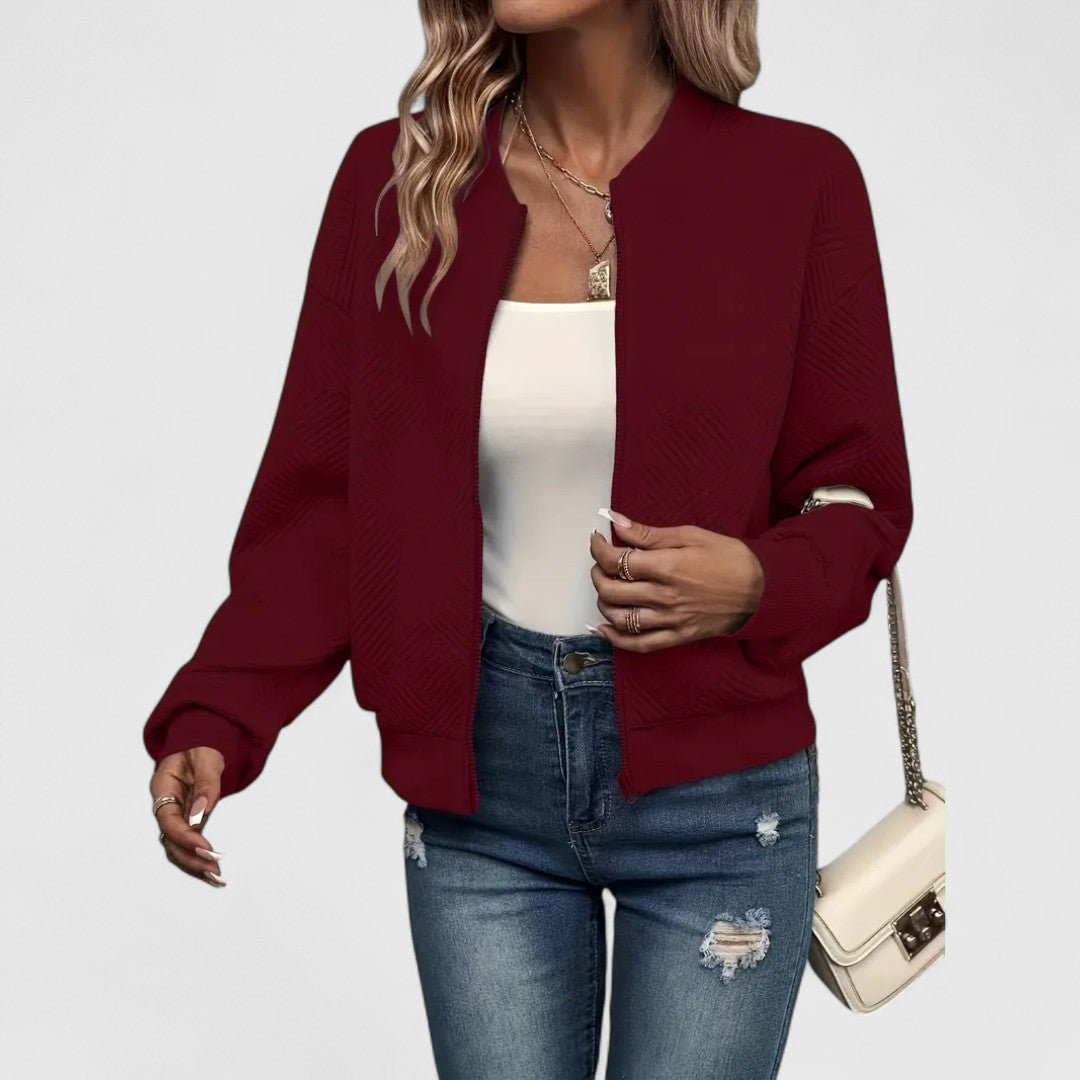 Sophia - Lightweight Casual Zip-Up Jacket