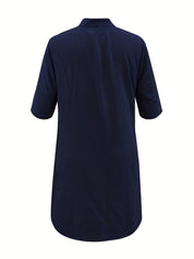 Adele – Button-Down Shirt Dress