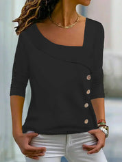 Chloe | Elegant Long-Sleeve Blouse for Women
