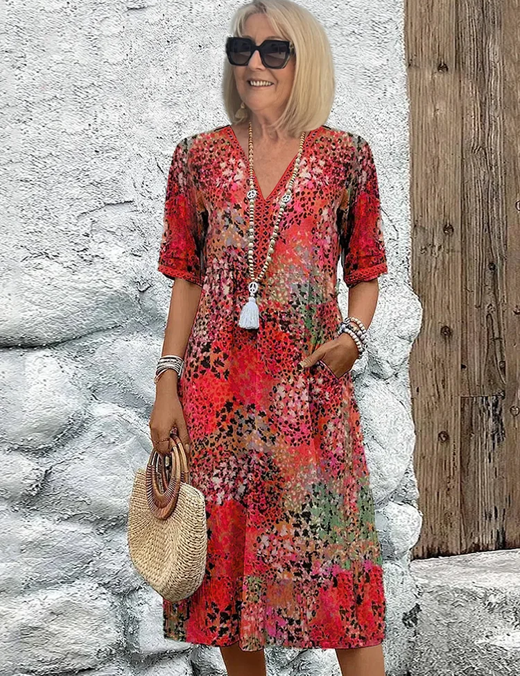 Dima | Żywa Sukienka Midi