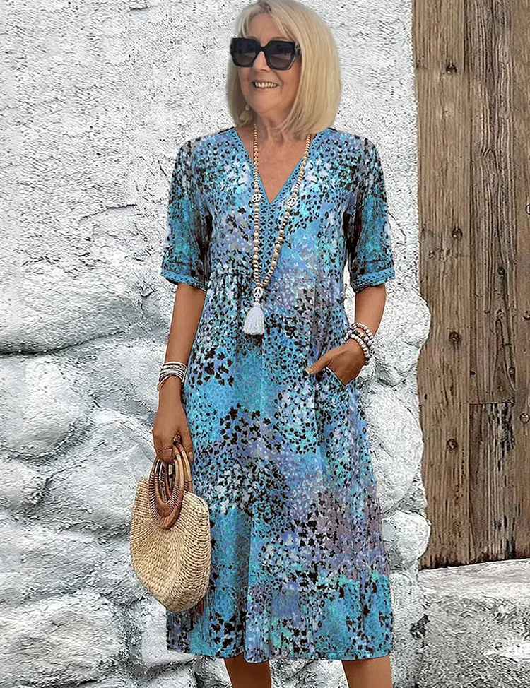 Dima | Żywa Sukienka Midi