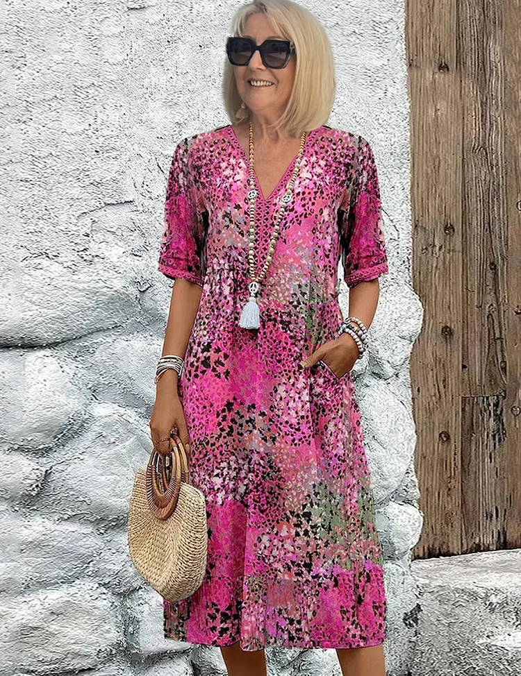 Dima | Żywa Sukienka Midi