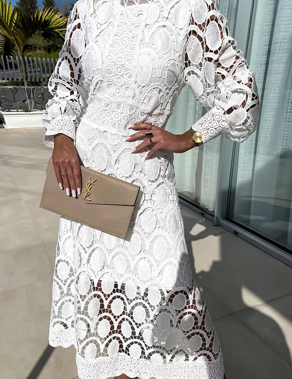 Liza™ | Romantyczna sukienka koronkowa