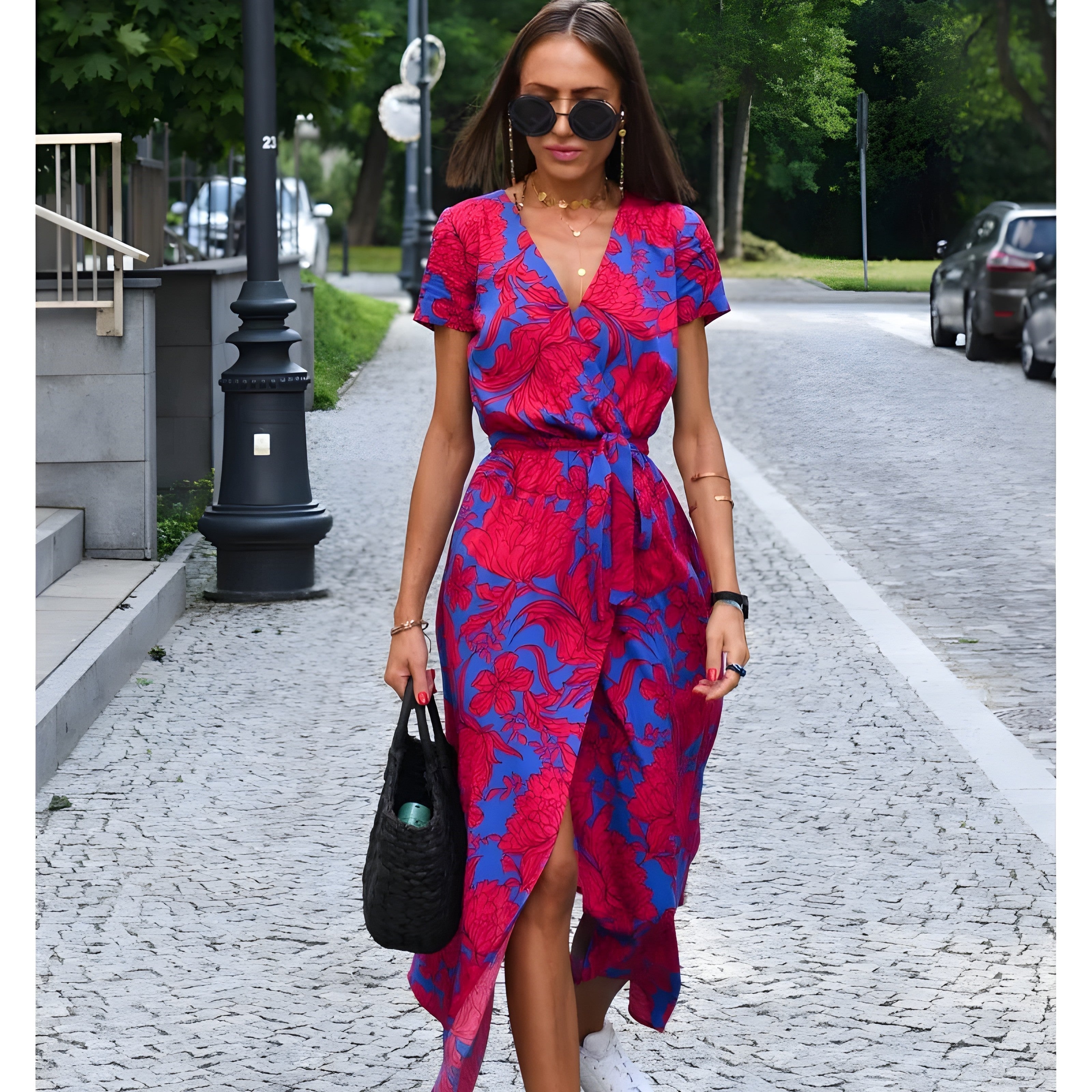 Aldona | Zwiewna i elegancka sukienka na każdą okazję